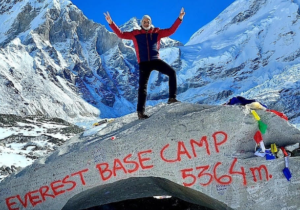 Raman Sood completes Everest base camp at 70 year