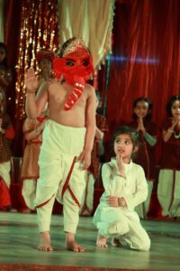 children in festival of ganesh